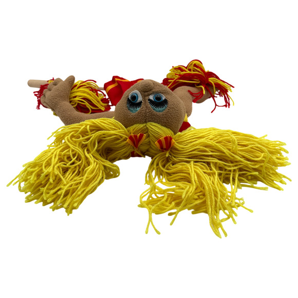 Melissa & Doug Cheerleader Puppet WITH Stick Wood Rod #2554 Megan Pompomovich - Picture 4 of 9